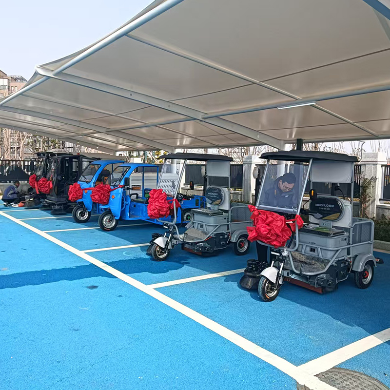 海宁市水利建设S1800四轮扫路车H53三轮高压冲洗车S100快速保洁车E810FB封闭式扫地机